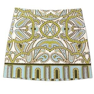 J. Crew patterned skirt